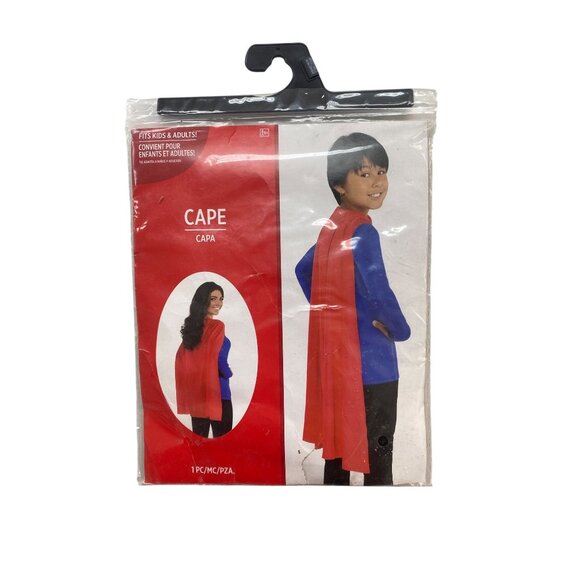 Other - Red Polyester Cape For Kids & Adults Costume Accessory 30 Inches